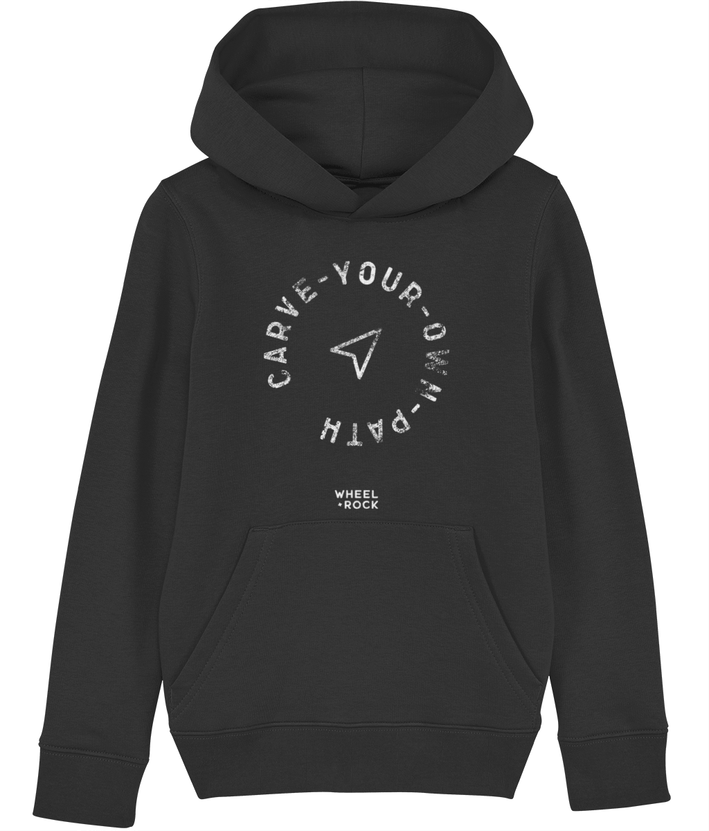 Carve Your Own Path - Kids Hoodie - DARKS