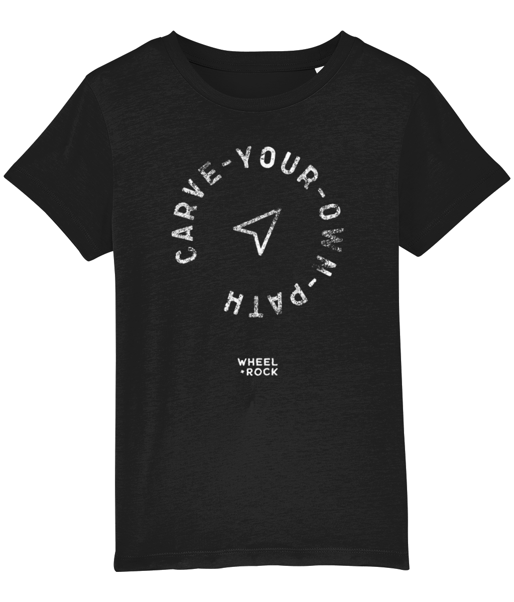 Carve Your Own Path - Kids Tee - DARKS