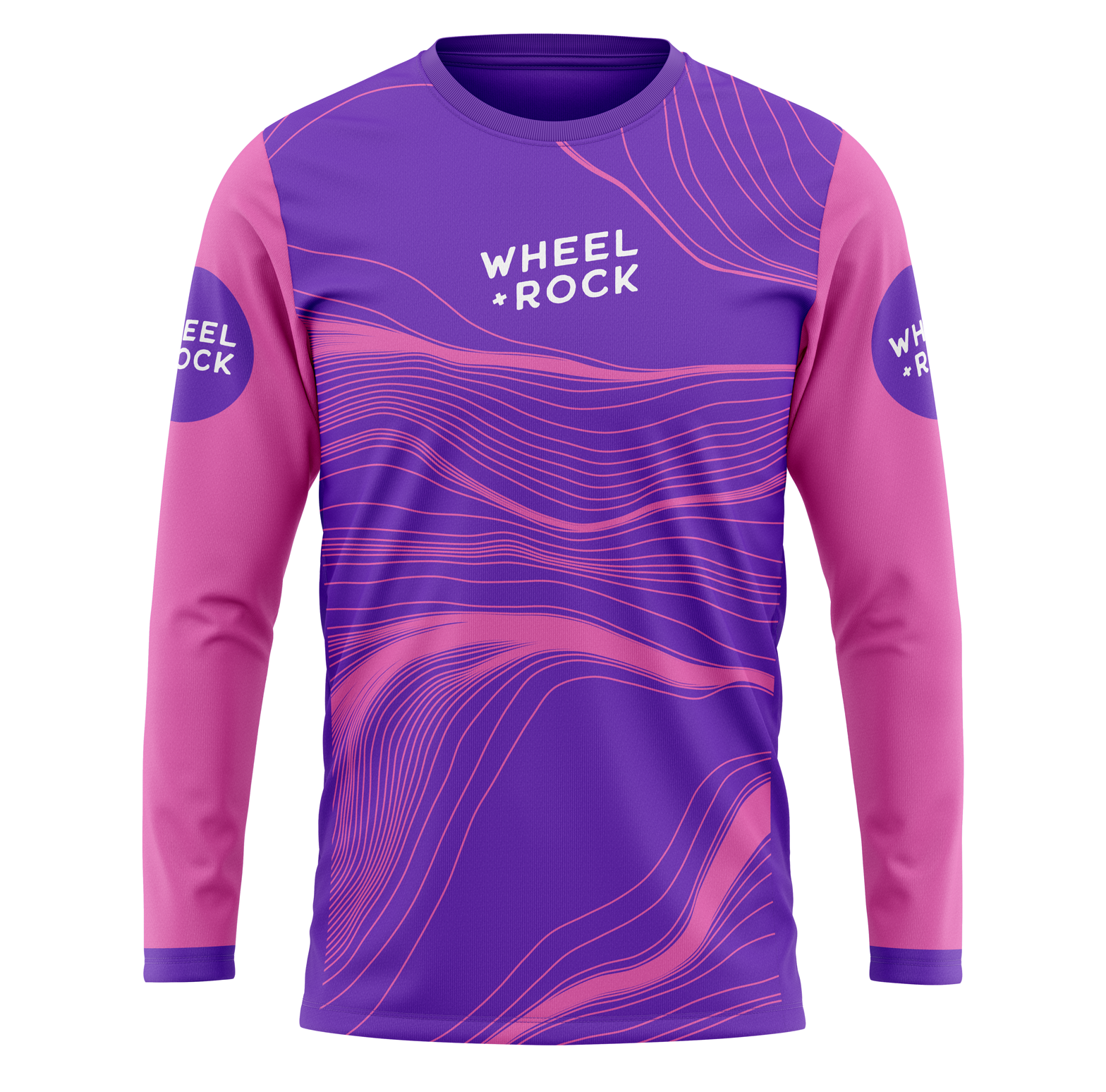 KIDS Contour MTB Jersey - Berry