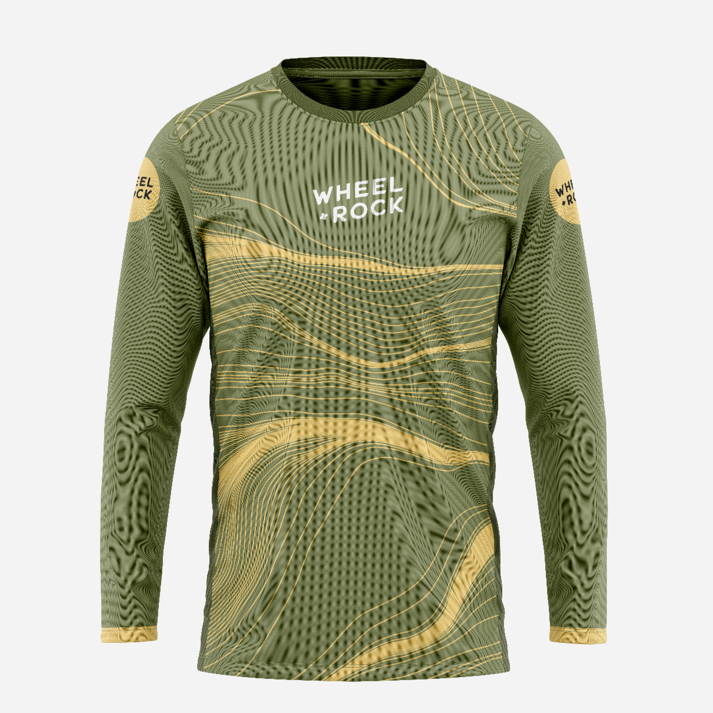 KIDS Contour MTB Jersey - OLIVE