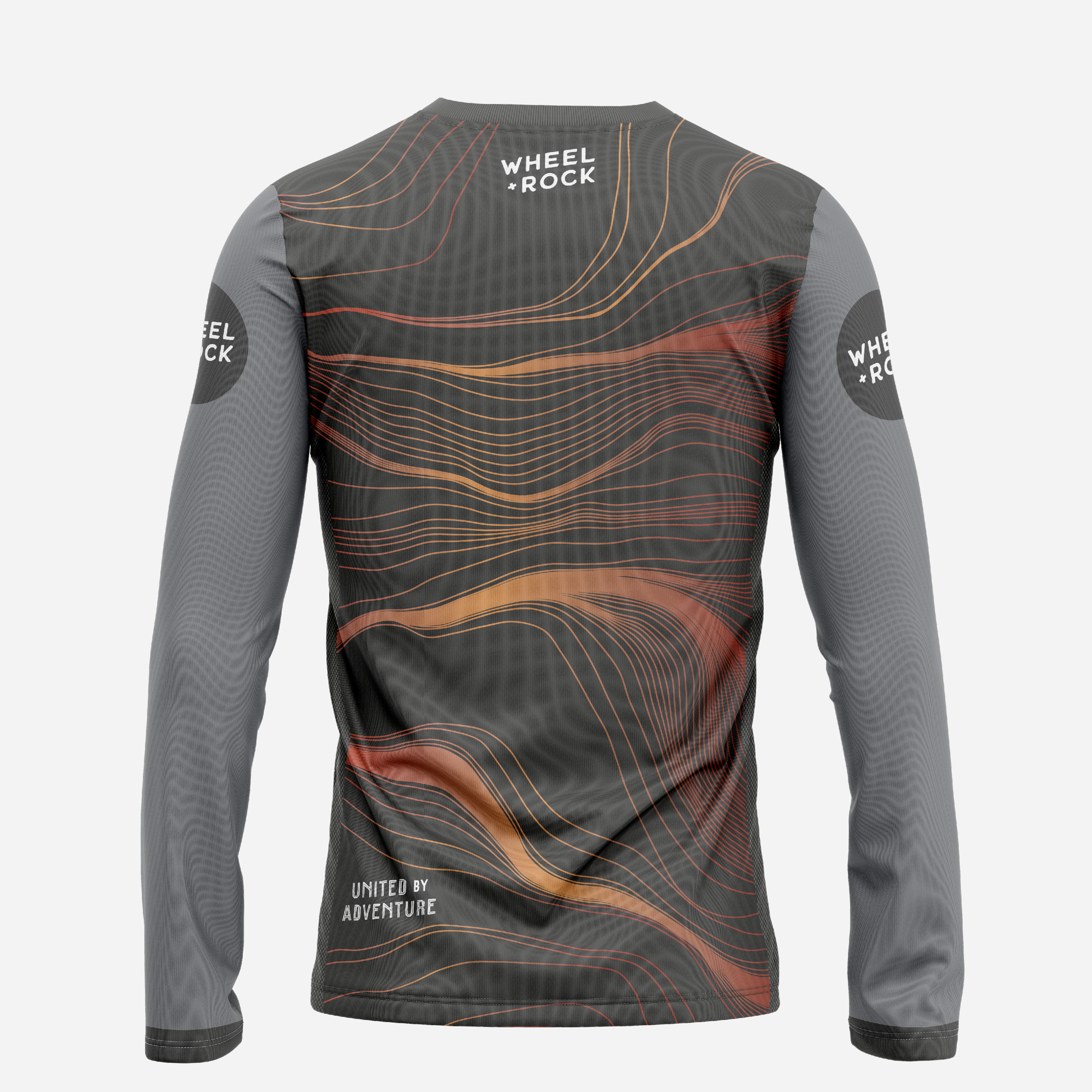 KIDS Contour MTB Jersey - RUST