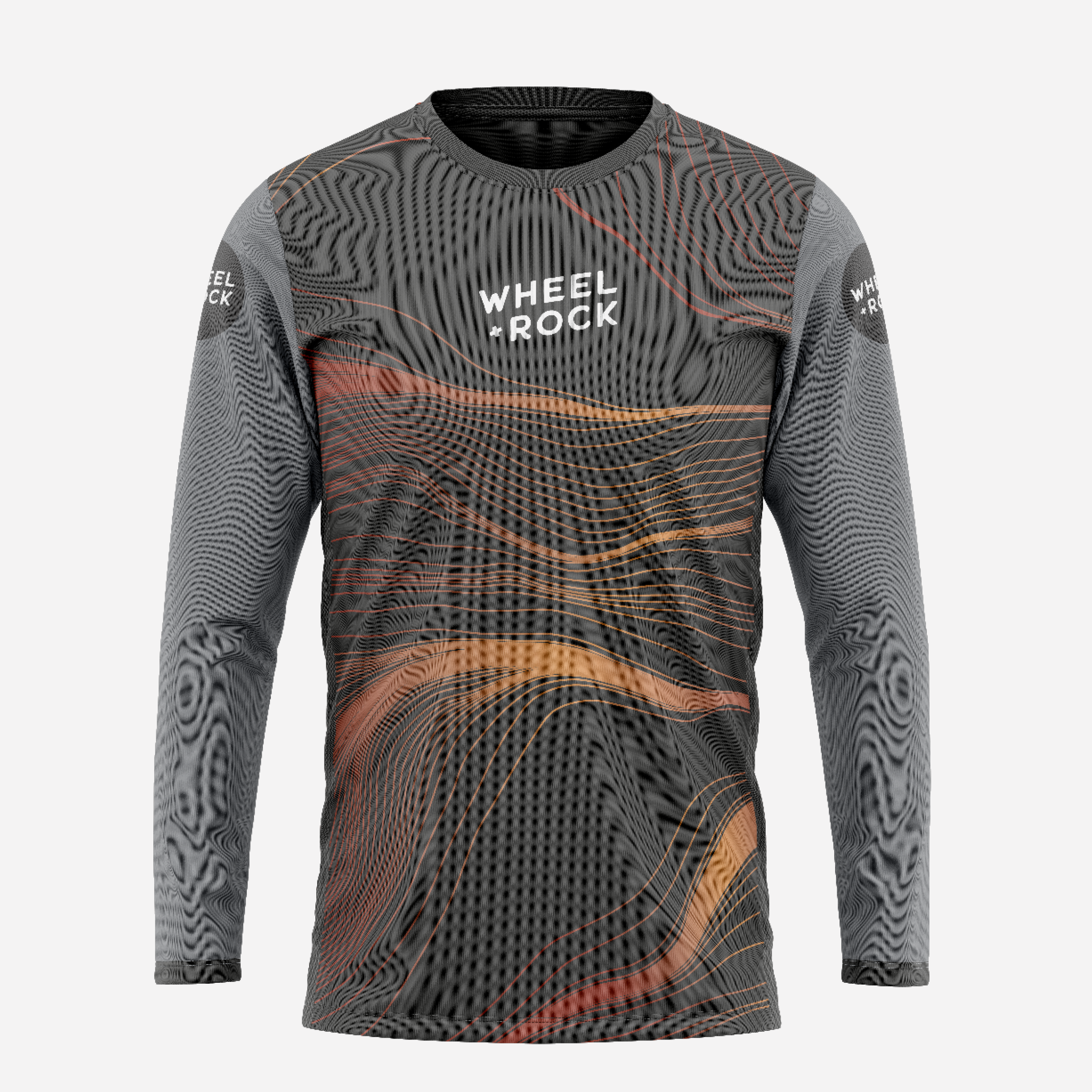 MENS Contour MTB Jersey - RUST
