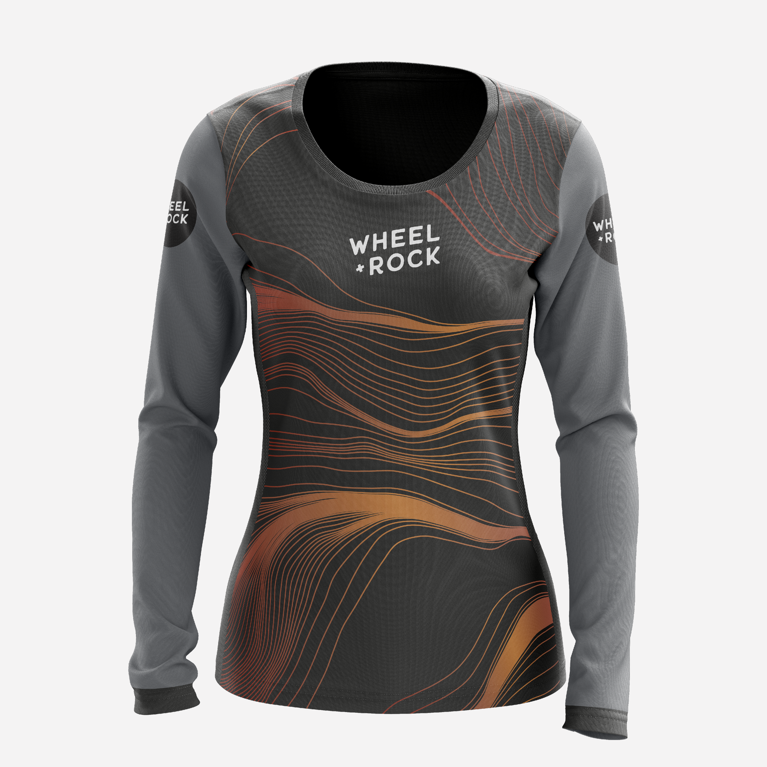 WOMENS Contour MTB Jersey - RUST