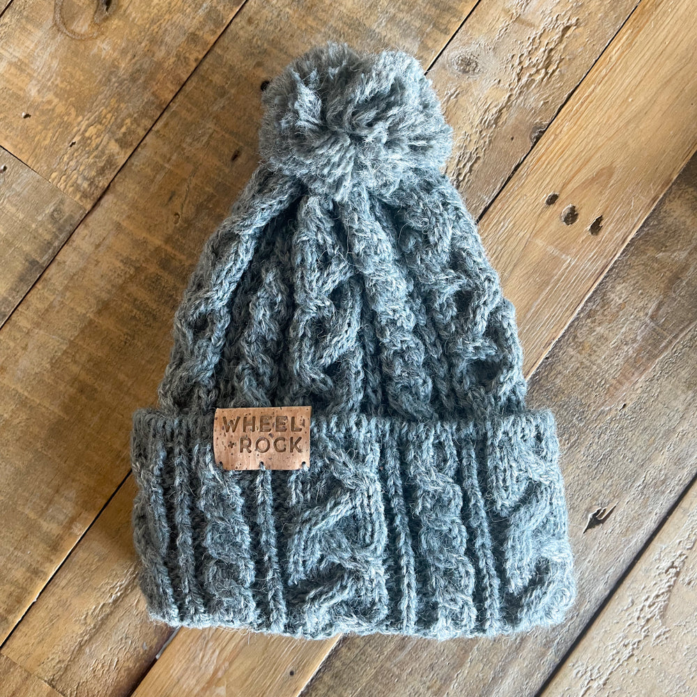 Merino Descend Beanie - Slate