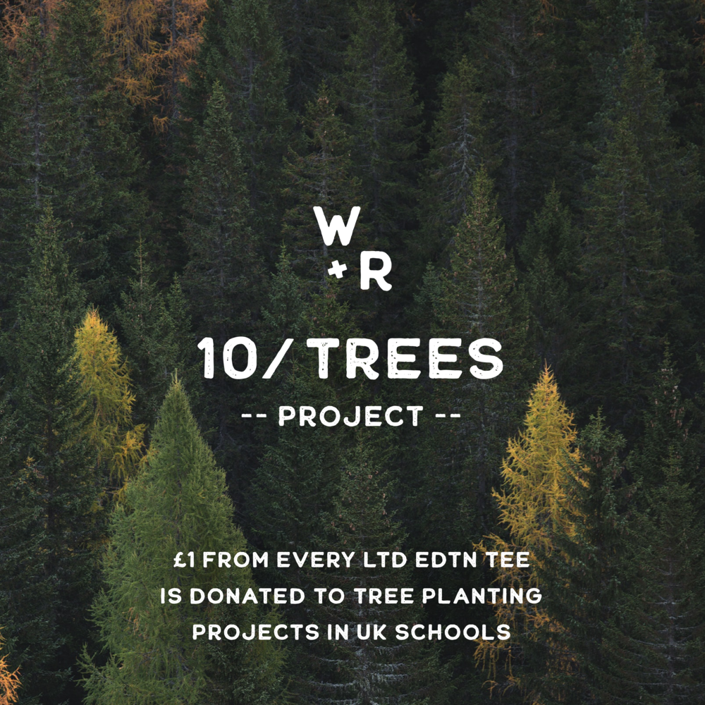 Wheel + Rock / 10 Trees Project