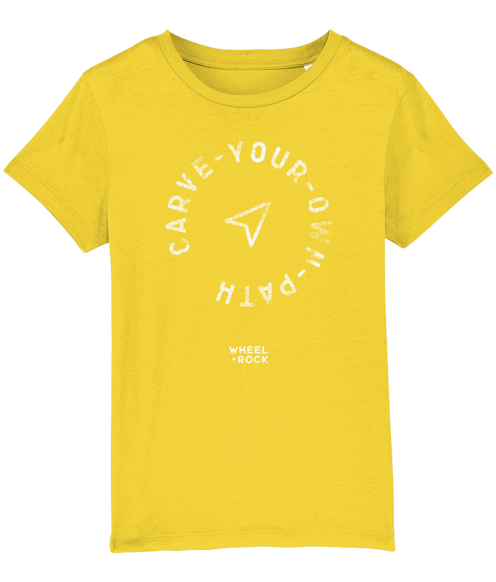 Carve Your Own Path - Kids Tee - BRIGHTS