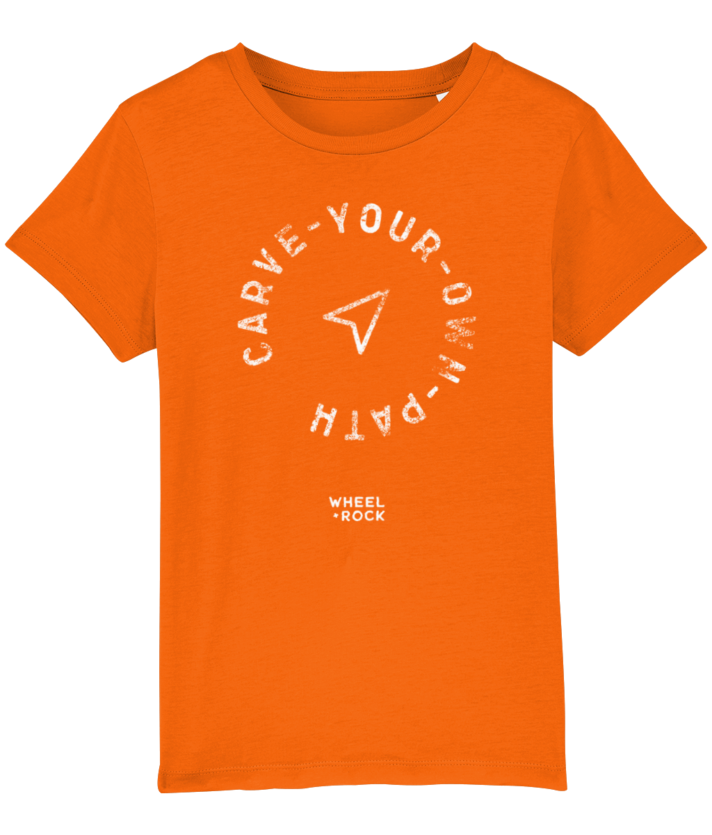 Carve Your Own Path - Kids Tee - BRIGHTS