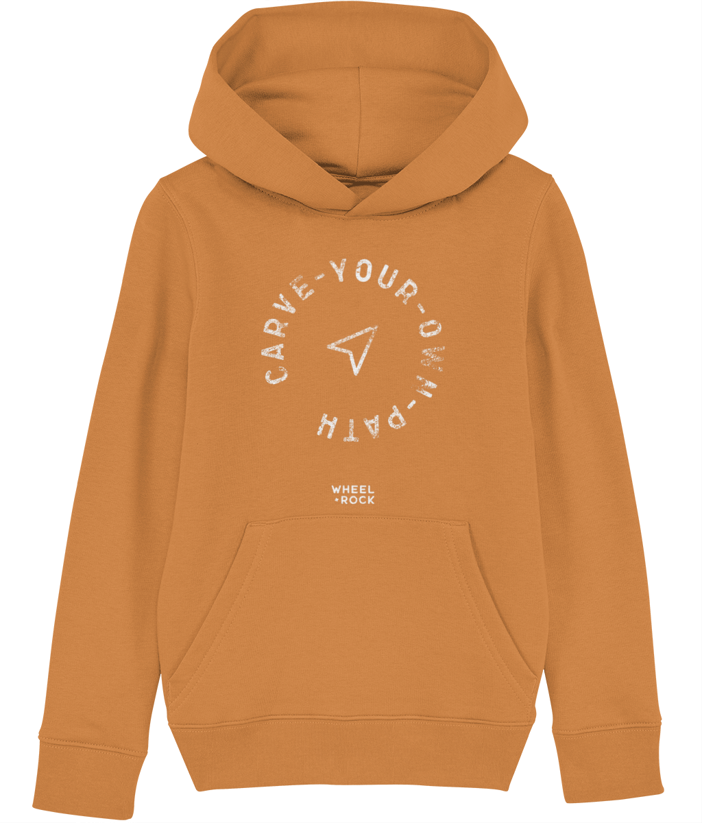 Carve Your Own Path - Kids Hoodie - BRIGHTS