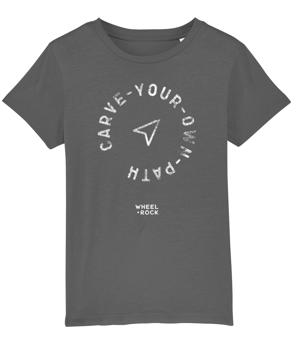 Carve Your Own Path - Kids Tee - DARKS